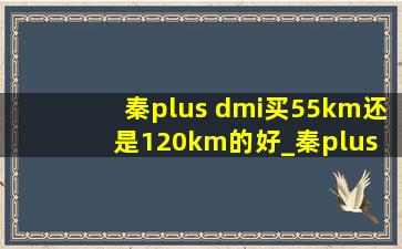 秦plus dmi买55km还是120km的好_秦plus dmi买55km还是120km的